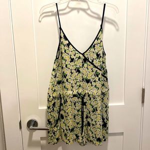 French connection, size 10, daisy romper